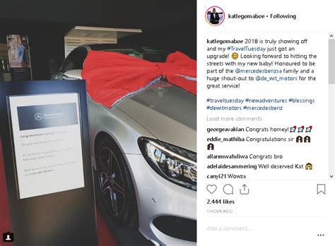 Due to these allegations, mrs murray had undergone a medical test to confirm that she has no sexually transmitted disease. Katlego Maboe Buys Himself A Brand New Mercedes