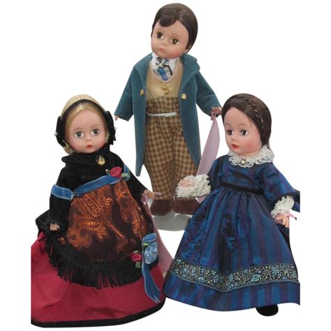 Set Three Vintage Little Women Dolls Madame Alexander Dolls