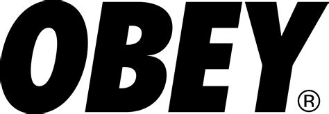 Black Obey Logo Logodix