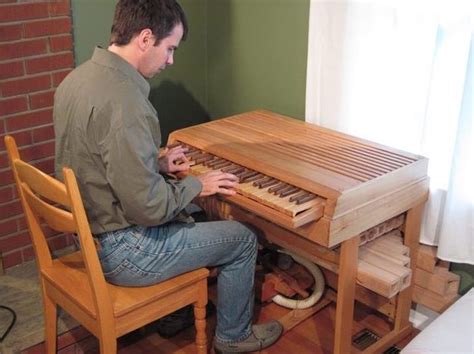 Homemade Pipe Organ Musical Instrument Free Woodworking