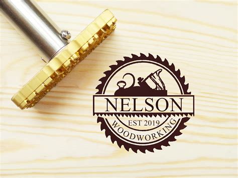Custom Woodworking Branding Iron For Wood Burning Stamp Wood Etsy