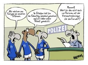 A thomas muller header put bayern in front before lewandowski fired in from a tight angle as he scored for the eighth league game in a row. RevierSport Cartoon | SCHÖN DOOF!