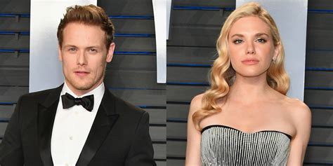 Sam Heughan Attends Oscars After Party With Girlfriend Mackenzie Mauzy