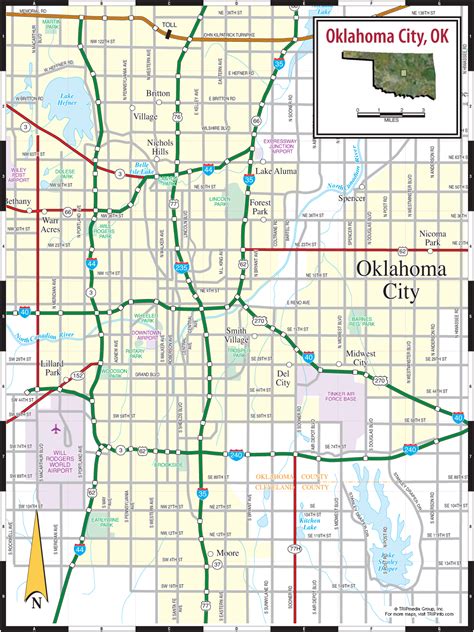 Oklahoma City Oklahoma City Map Oklahoma City Oklahoma Mappery