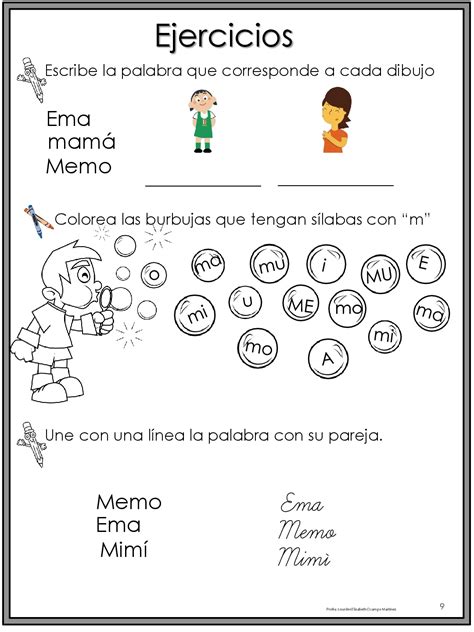 50 Ejercicios De Lecto Escritura Para Preescolar Y Primaria 002