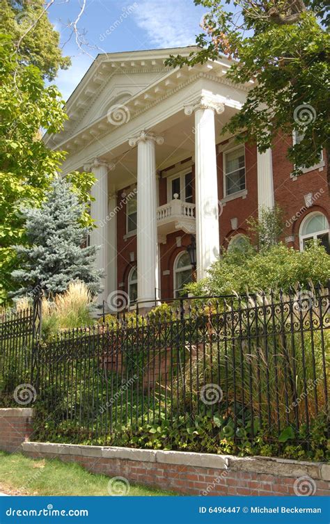 Historic Mansion 1 Stock Image Image Of History Building 6496447