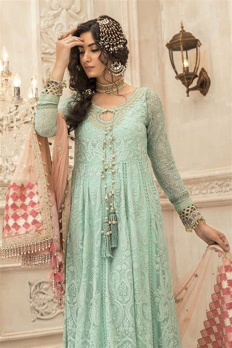 Best Eid Women Dresses Maria B Mbroidered Eid Collection 2020 2021