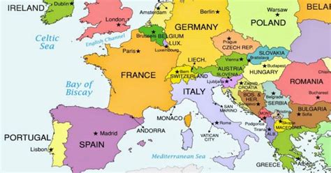 Top 10 Countries You Must Visit In Europe World Map Europe Europe