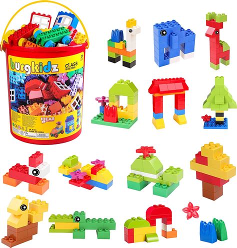 Toys And Hobbies House Building Blocks Beech Block Solid Wood Childrens