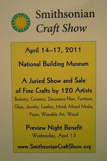 Smithsonian Craft Show 2011