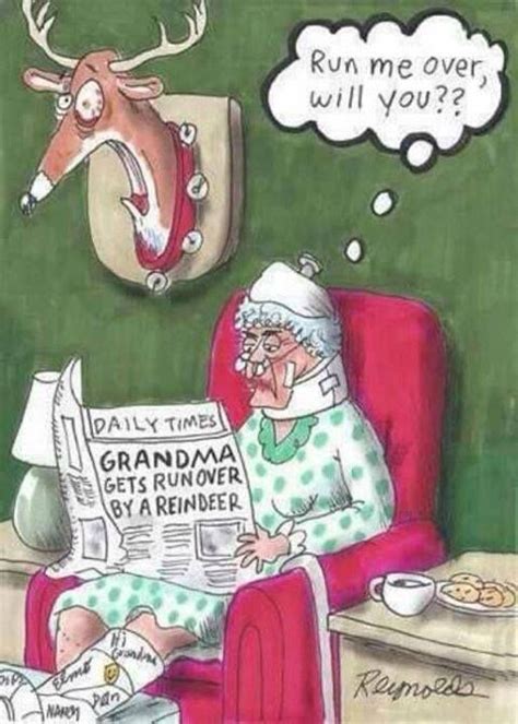 Grandmas Revenge Grandma Got Run Over By A Reindeer Song Run Me Over