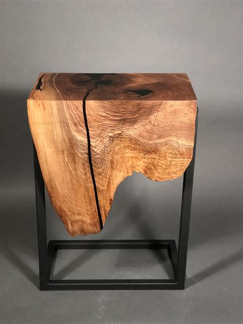 Materials & tools used to build this live edge epoxy table. Live Edge Resin Waterfall Side Tables SOLD | Etsy in 2020 ...