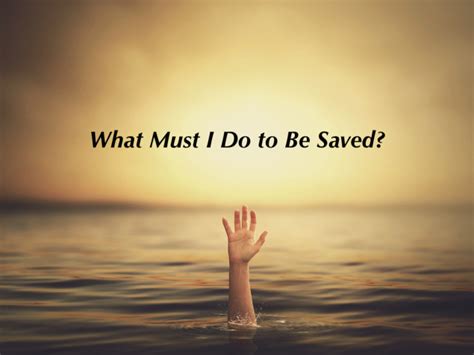What Must I Do To Be Saved 2 Tree Of Life Baptist Church Morristown Tn