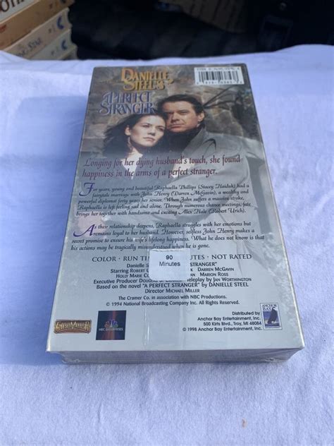 Danielle Steel S A Perfect Stranger VHS VCR Video Tape Movie New