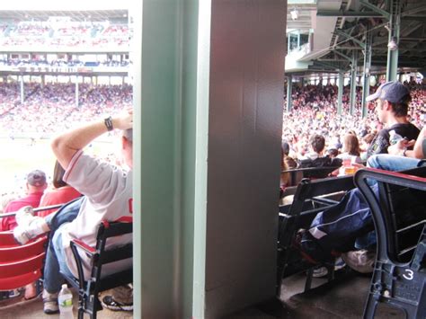 Fenway Park Obstructed View Seating Chart Bios Pics
