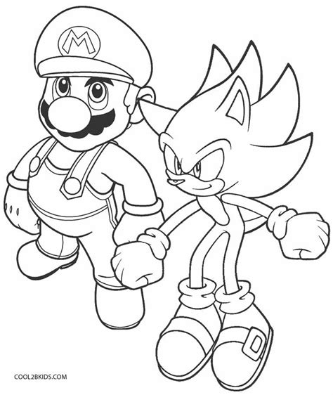 Printable Sonic Coloring Pages For Kids Cool2bkids