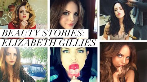 Beauty Stories Elizabeth Gillies Dishes On Sex Drugs And Beauty