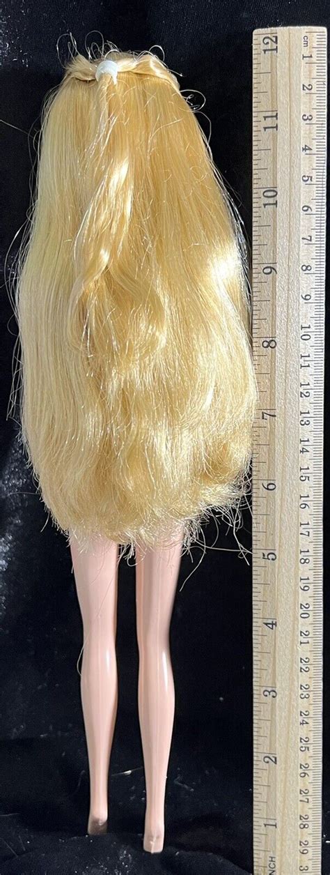 Blonde Collectors Mattel Barbie Doll Bendable Knees Rooted Lashes Z 1 Ebay