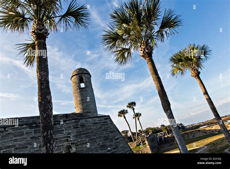 Belltower Of Castillo De San Marcos In St Augustine Florida St