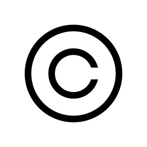 The copyright symbol © (the letter c in a circle), or the word copyright, or the abbreviation copr. 2. Copyright PNG Transparent Images, Pictures, Photos | PNG Arts