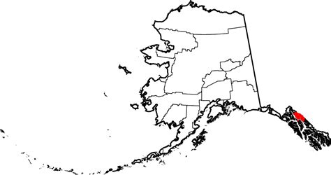 Filemap Of Alaska Highlighting Juneau City And Boroughsvg Wikipedia