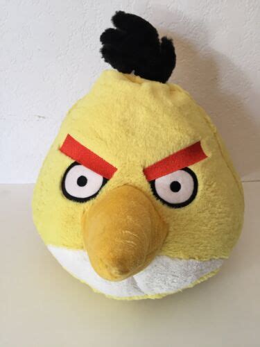 14 Angry Birds Chuck Yellow Bird Plush Stuffed Animals Toy W Working