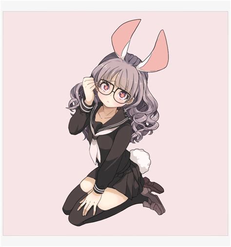 Anime Bunny Girl Glasses Transparent Png 800x800 Free Download On