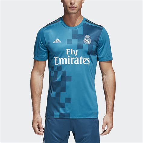 Adidas Real Madrid Official 2017 2018 Third Soccer Football Jersey 2xl