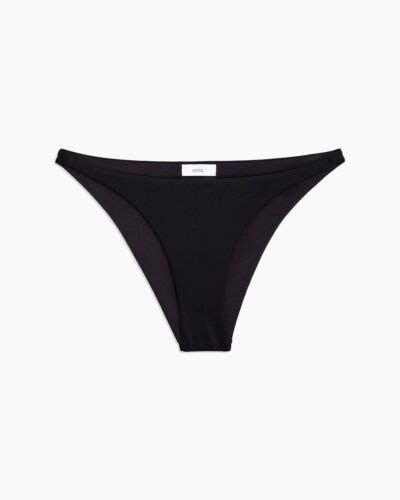 Onia Ashley Bikini Bottom Women S Tricot Black In Sz Xs 75 Nwt Ebay
