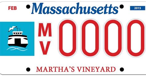 The Vineyard Gazette Marthas Vineyard News Vineyard License Plate
