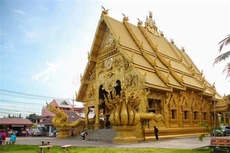 Wat Si Panton Temple Nan Thailand Stock Image Image Of