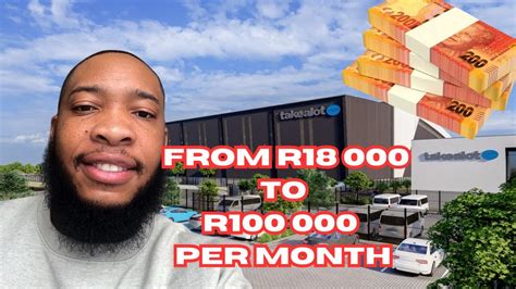From R18 000 To R100 000 Per Month On Takealot Registeringfast Moving