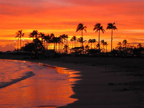 Hawaii Sunsets Hawaii Hawaiian Sunset Dream Vacation Hawaii