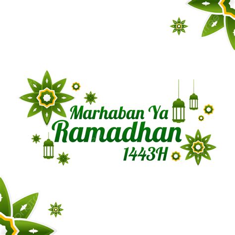Easter Greeting Card Vector Png Images Marhaban Ya Ramadhan 1443 H