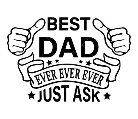 Dad Fathers Day Best Dad Ever Jpeg Father Best Dad Ever Png Instant Digital Download Art