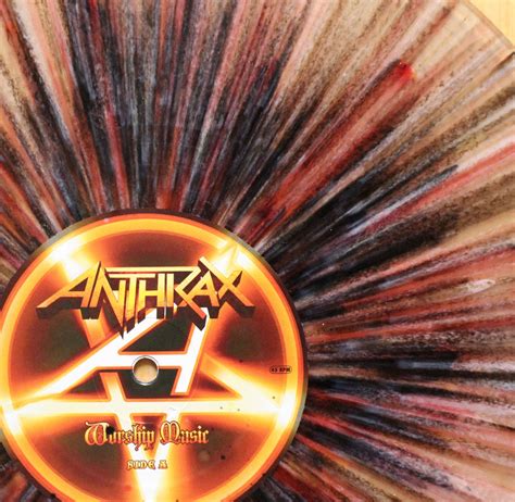 Anthrax Worship Music Splatter Vinyl Lp 12 Inch