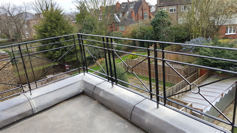 This balcony railing was installed on a texas barndominium or barn that has been converted into a residential space. Balcony Railings & Balustrade In London | Titan Forge Ltd