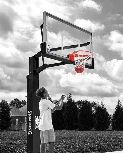 Spalding 72 Arena View Series In Ground Basketball Hoop System Spalding