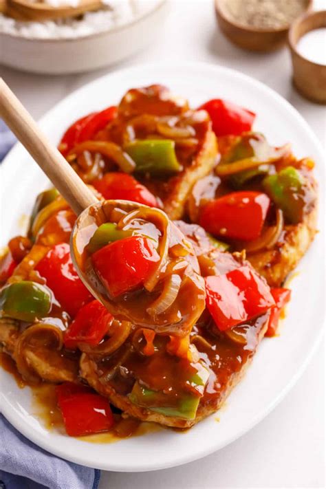Easy Sweet And Sour Pork Chops Recipe All Things Mamma