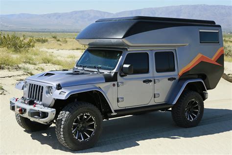 Jeep® Actioncamper© Fully Equipped Expedition Ready Slide In Camper