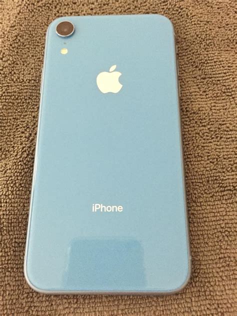 Apple Iphone Xr Unlocked Blue 128gb A1984 Lrxt58156 Swappa