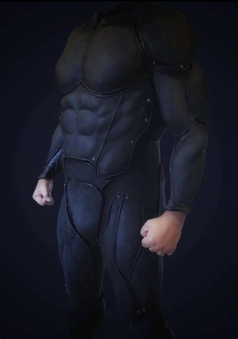 It pretty much made my month! NEW SUPERHERO MUSCLE SUIT