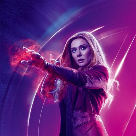Avengers Infinity War Elizabeth Olsen Wanda Maximoff Scarlet Witch