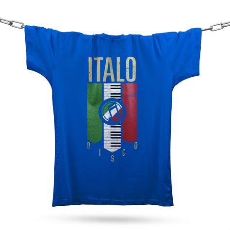 Italo Disco T Shirt Royal Future Past Clothing