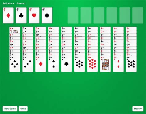 Double Freecell Solitaire Play Online Free Solitaire Games