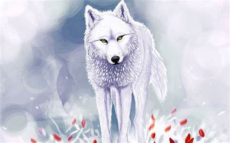 Flower Wolf Wallpapers Wallpaper Cave