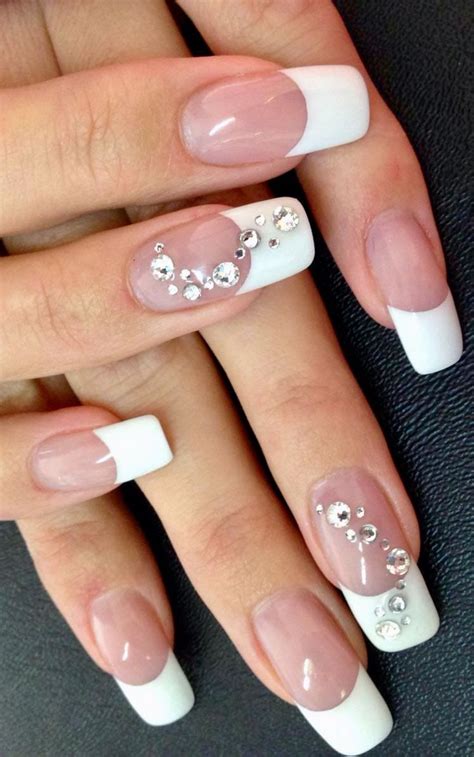 Classic French Nails Beauty Painting