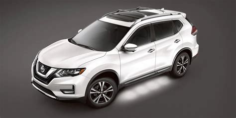 The hood has been completely redesigned with more graceful curves, while the front bumper juts out boldly. Nissan Rogue Pearl White | Nissan rogue accessories ...