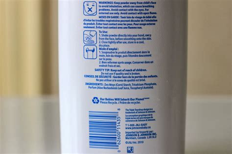 Johnson & johnson still faces thousands of lawsuits from consumers who claim its talcum products were contaminated with asbestos that caused cancer. My All-Natural Dry Shampoo: Johnson's Pure Cornstarch Baby ...