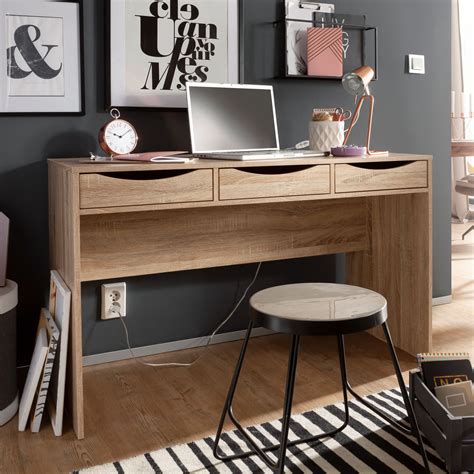 Discover modern designs up to 70% off. FineBuy Schreibtisch 120 cm | Design Büro-Tisch in Sonoma ...